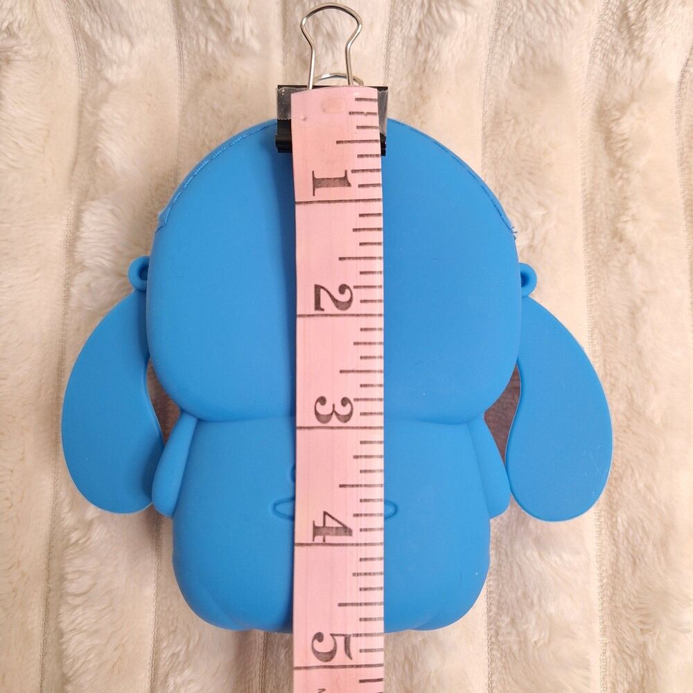 Cute Lilo & Stitch Silicone Wallet Coin Purse Crossbody Bag Kids Girls Gift - Picture 6 of 8